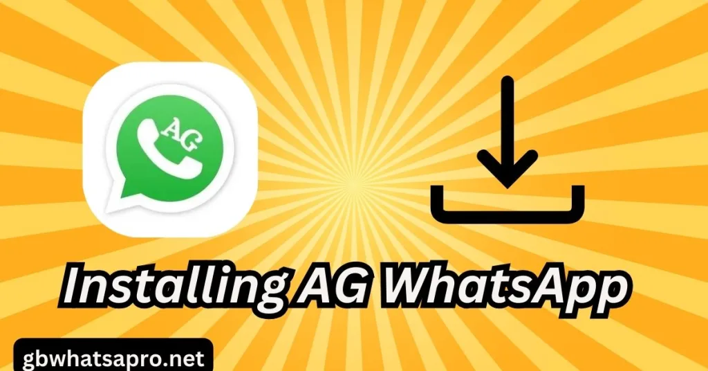 Installing AG WhatsApp