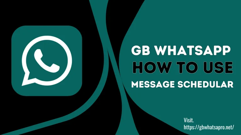 GB WhatsApp Message Schedular
