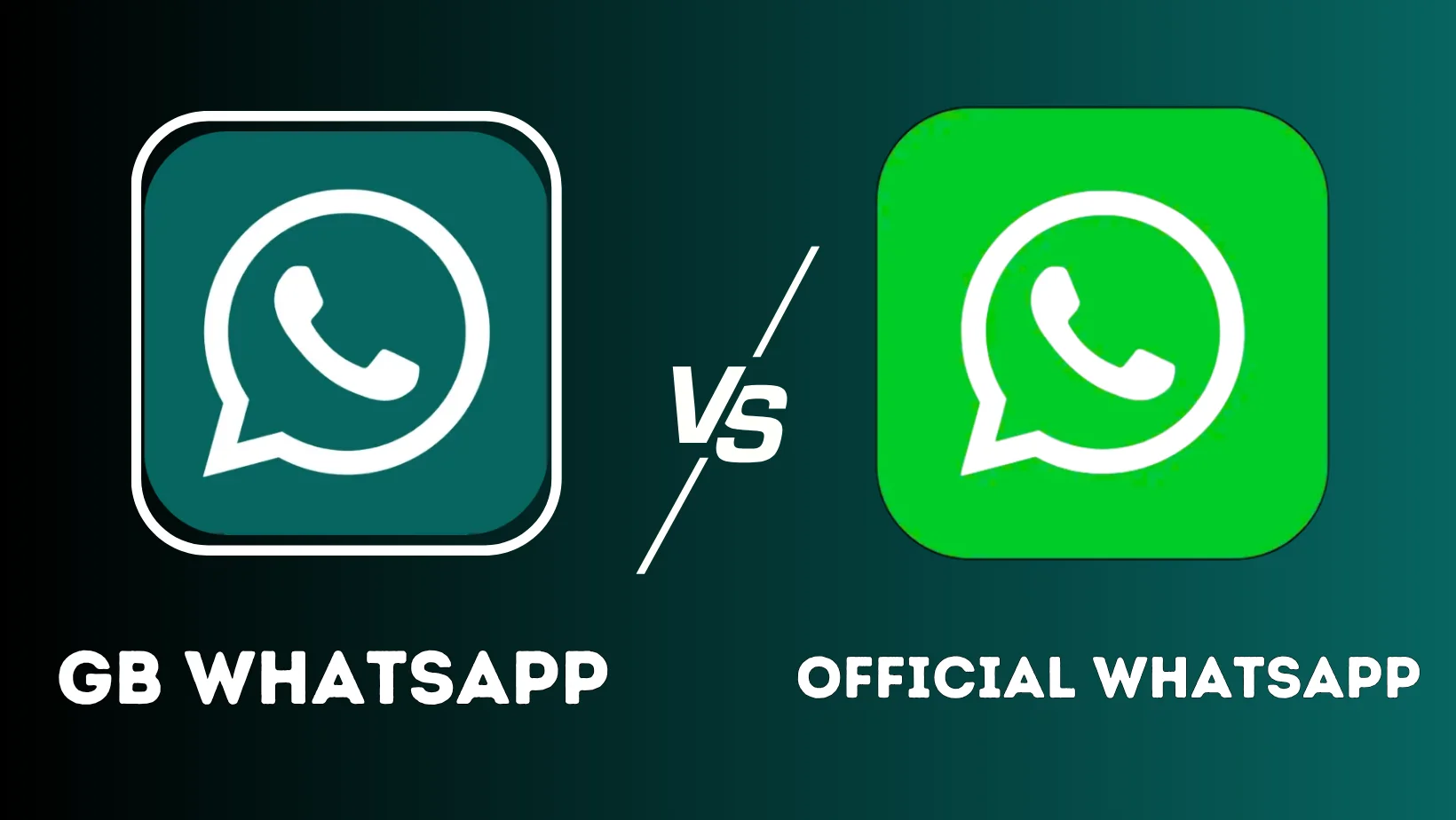GB WhatsApp vs Whatsapp Official